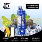 پاد یکبار مصرف بلوبری یخ جکس گرینید مدل KIMREE <br><span>JEX Grenade Blueberry Ice 10000 puffs</span>